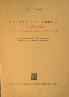 Nullità del matrimonio e divorzio nella Repubblica Federale di Germania