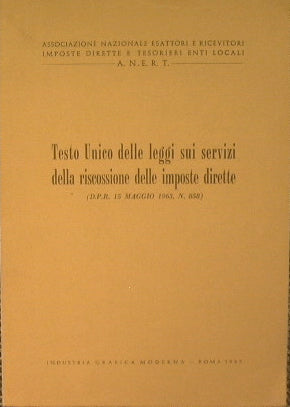 Testo unico delle leggi sui servizi della riscossione delle imposte dirette