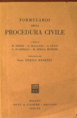 Civil procedure form