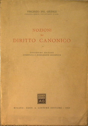 Notions of canon law