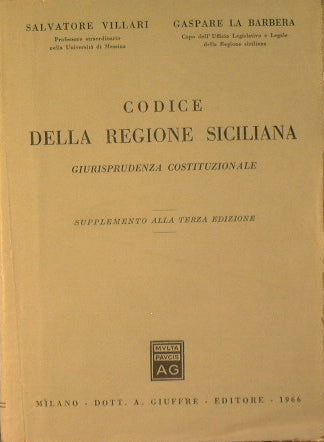 Codice della regione siciliana