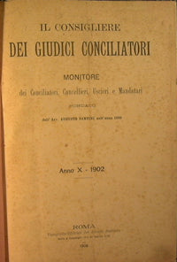 Il consigliere dei giudici conciliatori