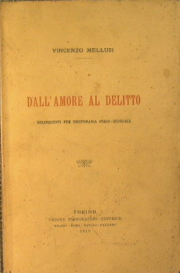 Dall'Amore al Delitto