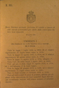 Laws and decrees