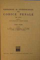 Esposizione di giurisprudenza sul codice penale dal 1964 (Libro I)