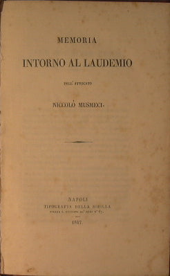 Del Laudemio (legislación, doctrinas y máximas de la jurisprudencia)