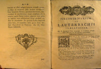 Samuelis de Cocceii... Jus civile controversum, ubi illustriores juris controversiae…