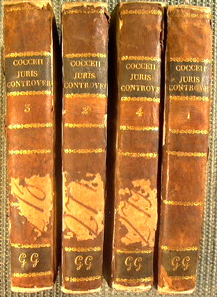 Samuelis de Cocceii... Jus civile controversum, ubi illustriores juris controversiae…