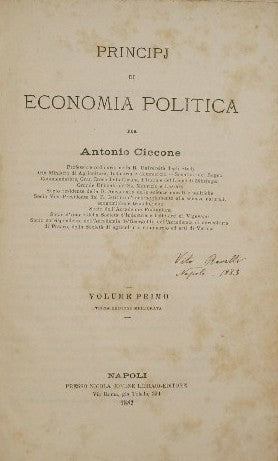 Principles of political economy