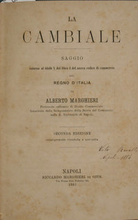 The bill of exchange
