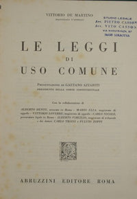 Laws in common use