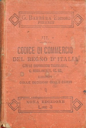 Codice di Commercio del Regno D'Italia