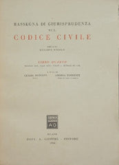 Rassegna di giurisprudenza sul Codice Civile. Libro IV + Appendice di aggiornamento (anni 1959-1964)