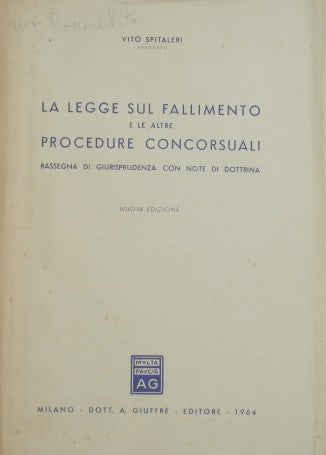 La ley de quiebras y otros procedimientos de insolvencia