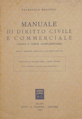 Manuale di diritto civile e commerciale. Appendice al volume III, parte II