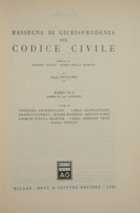 Rassegna di Giurisprudenza sul Codice Civile. Anni 1979-1983. Tomo II, 2, Libro IV (art.1470-2059)
