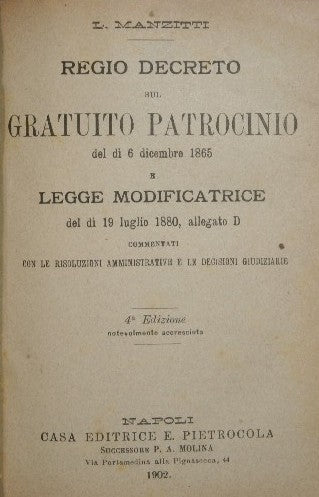 Miscellanea di testi giuridici