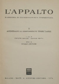 L'appalto. Rassegna di giurisprudenza commentata