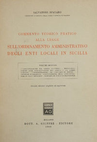 Commento teorico pratico alla legge sull'ordinamento amministrativo degli enti locali in Sicilia