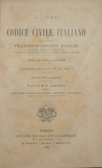 Corso di Codice Civile italiano. Vol. VI - Parte I