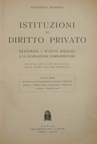 Istituzioni di Diritto Privato