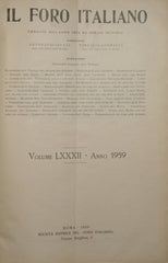 Il Foro italiano. Vol. LXXXII - Anno 1959