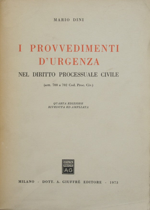 Medidas de emergencia en el derecho procesal civil