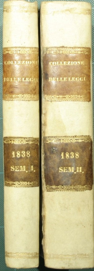 Collezione delle leggi e de' decreti reali del Regno delle Due Sicilie. Anno 1838