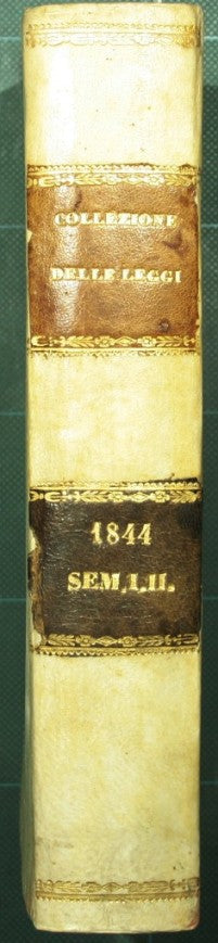 Collezione delle leggi e de' decreti reali del Regno delle Due Sicilie. Anno 1844