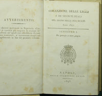 Colección de leyes y reales decretos del Reino de las Dos Sicilias. Año 1845