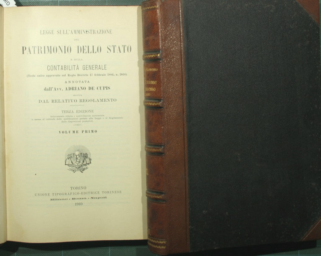 Legge sull'amministrazione del patrimonio dello Stato e sulla contabilità generale