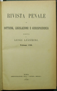 Revista penal de doctrina, legislación y jurisprudencia. vol.