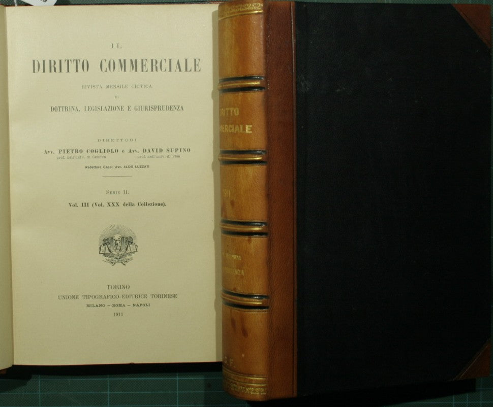 Il diritto commerciale. Vol. III - 1911