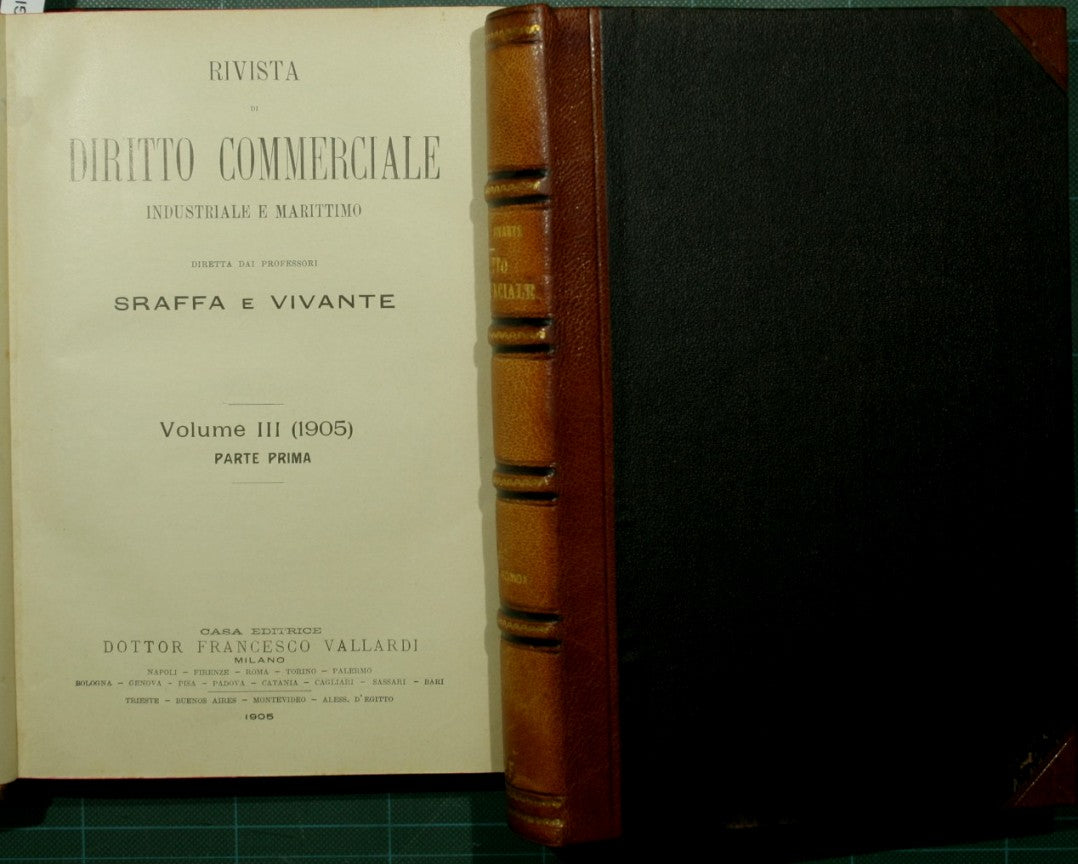 Rivista di diritto commerciale. Vol. III