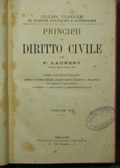 Principii di diritto civile. Vol. XIX