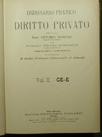 Diccionario práctico de derecho privado. Vol. II - CE-E