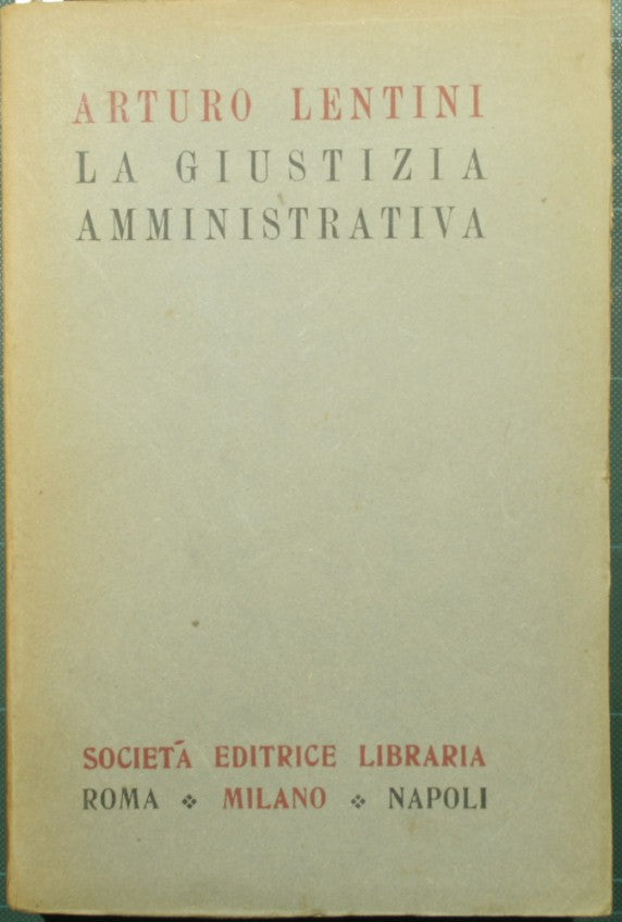 Administrative justice