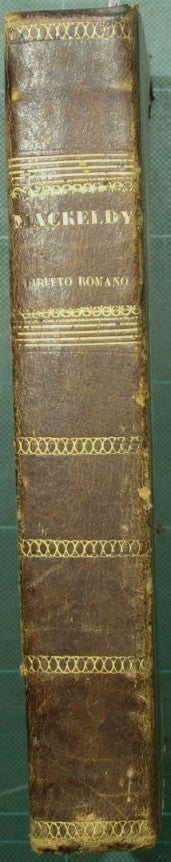 Manuale di diritto romano contenente la teoria delle istitute