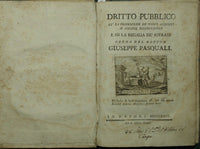Public law on the prohibition of new purchases by ecclesiastical colleges and on the royalty of sovereigns