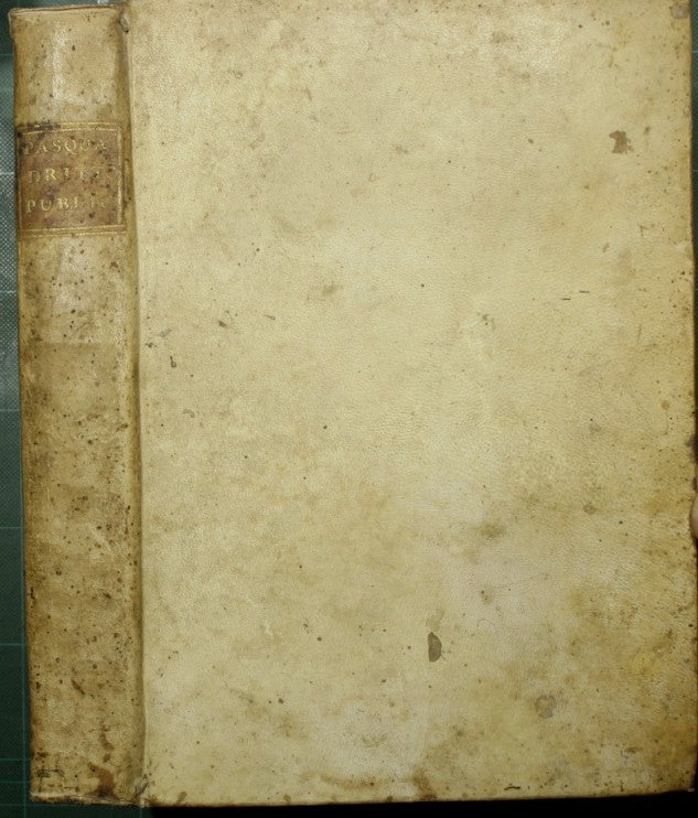 Public law on the prohibition of new purchases by ecclesiastical colleges and on the royalty of sovereigns