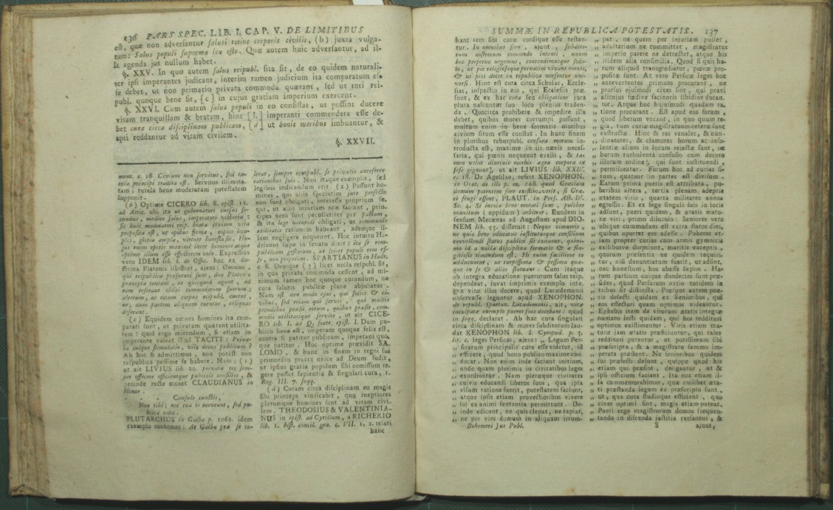Justi Henningii Boehmeri […] Introductio in jus publicum universale ex genuinis juris naturae principiis deductum, et in usum juris publici particularis