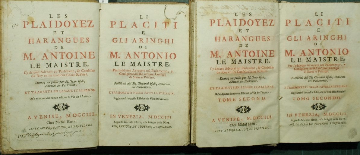 Las calmas y los arenques de M. Antonio le Maistre