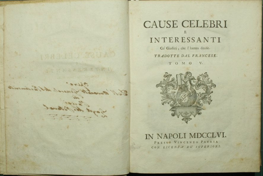 Cause celebri e interessanti. Vol. V
