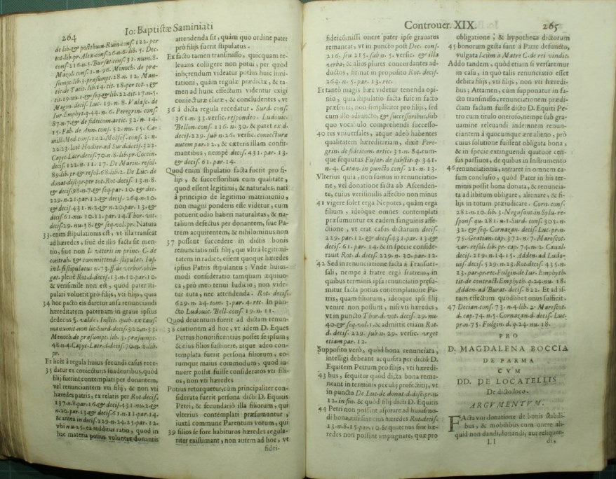 José. Baptistae Saminiati Controversiarum forensium liber primus