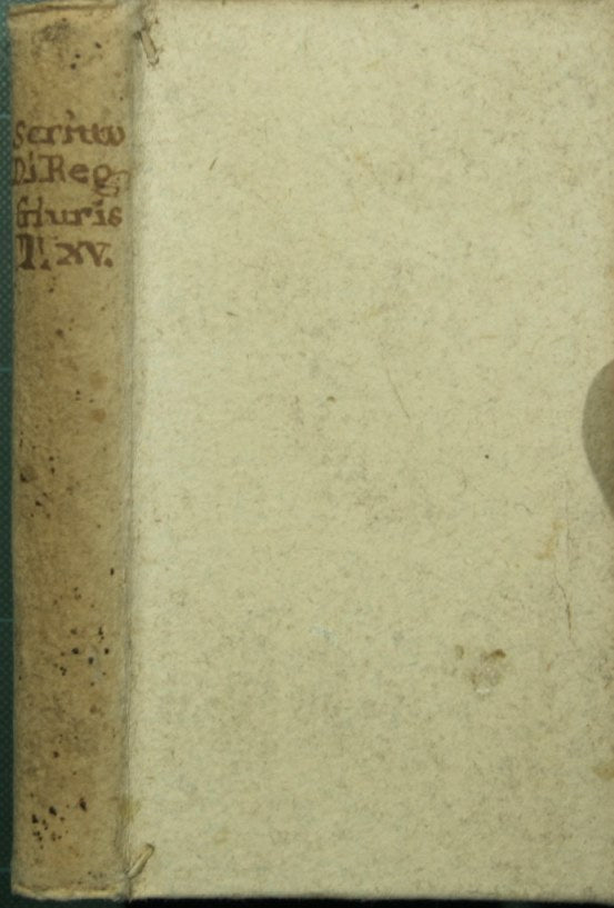 Collezione di scritture di regia giurisdizione. Vol. XV