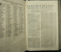Iasonis Mayni Mediolanensis In secundam Infortiati partem Commentaria