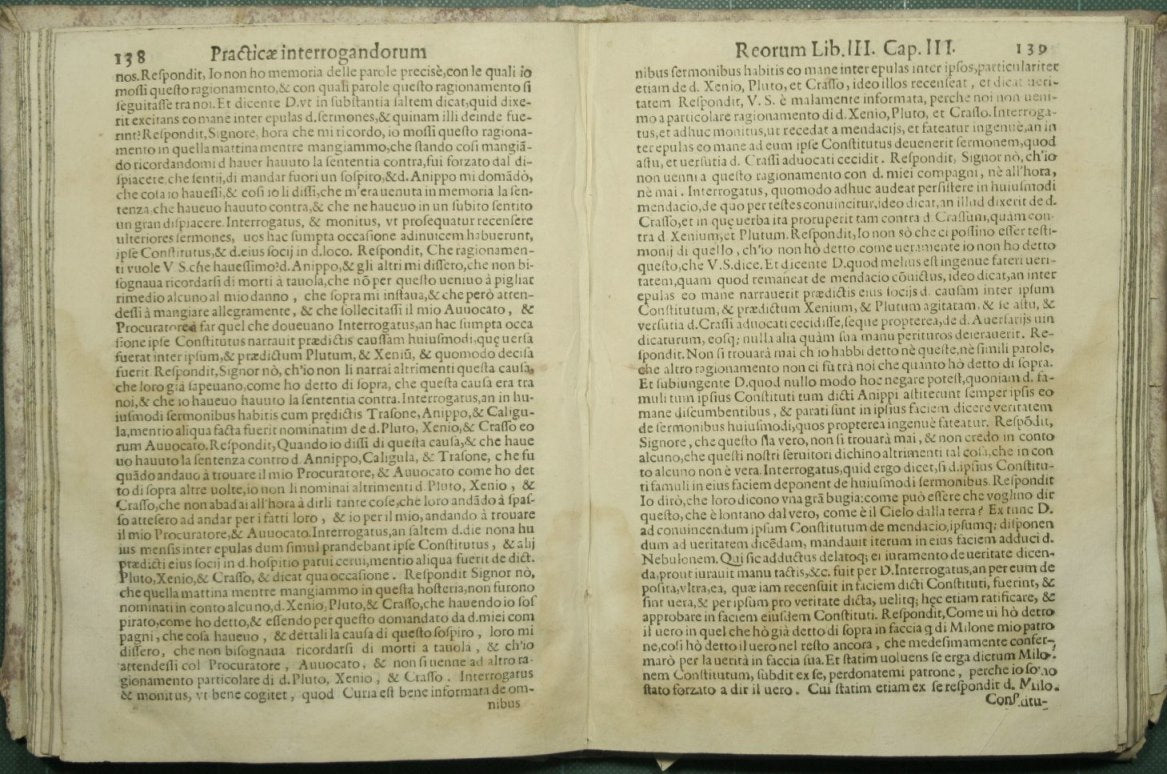 Praxis & theoricae interrogandorum reorum libri quattuor auctore Flaminio Chartario I. C. Urbetano