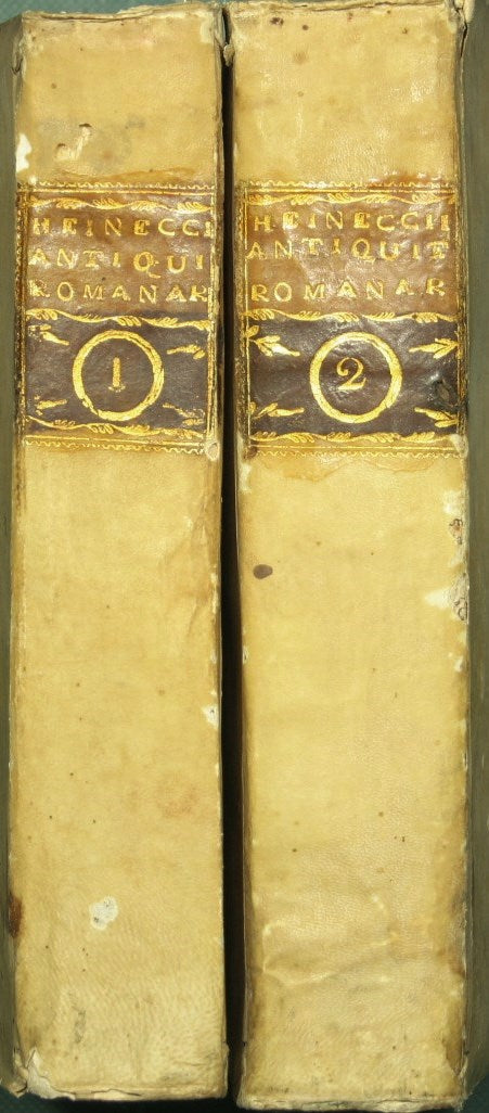 José. Gottlieb Heineccii Antiquitatum romanorum iurisprudentiam illustrantium syntagma
