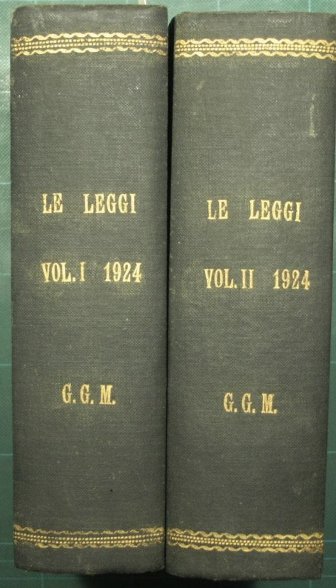 The laws and royal decrees according to the order of insertion in the Official Gazette. Year 1924