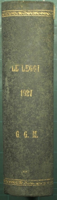 The laws and royal decrees according to the order of insertion in the Official Gazette. Year 1927